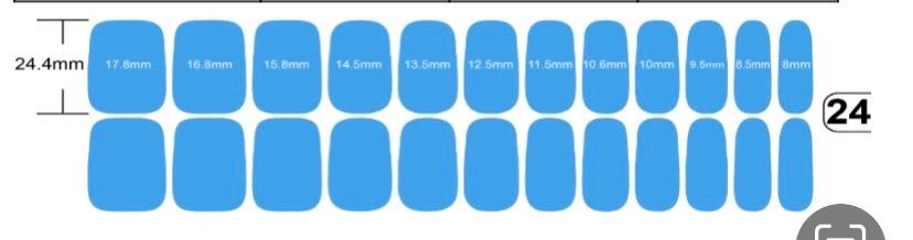 Watercolor Splash Nail Polish Strips: Wider Nail Sizes, Easy to Apply, Non-Toxic
