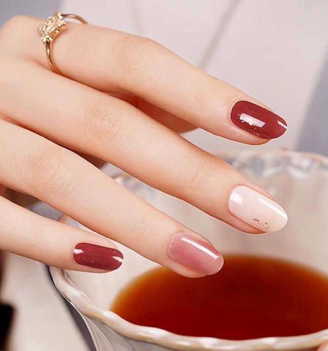 Soft Ember Nail Polish Stickers: Non-Toxic Nail Wraps