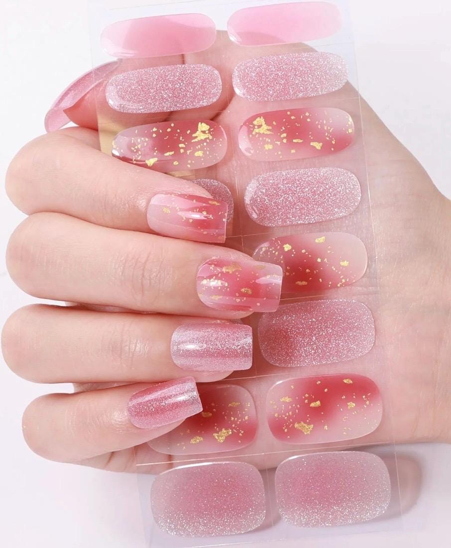 Gilded Kiss Nail Wraps No UV Gel