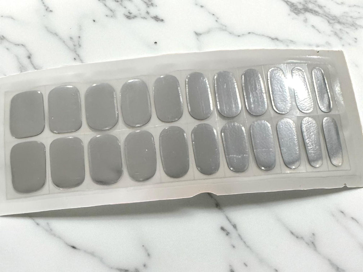Chrome Nail Wraps No UV Gel
