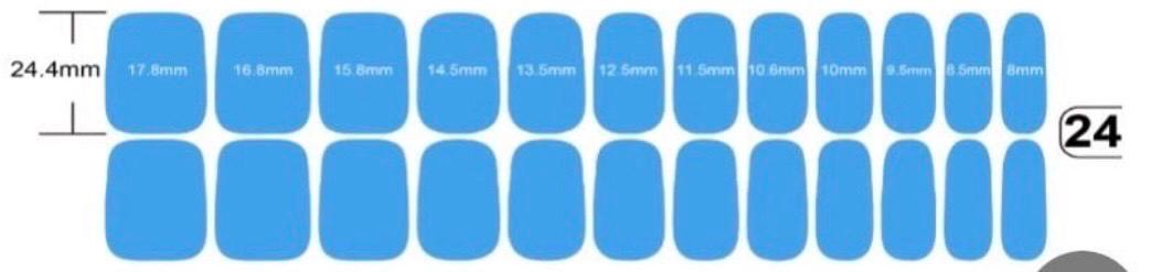 Ruby Glitter Nail Polish Strips: Wider Nail Sizes, Easy to Apply, Non-toxic Nail Art