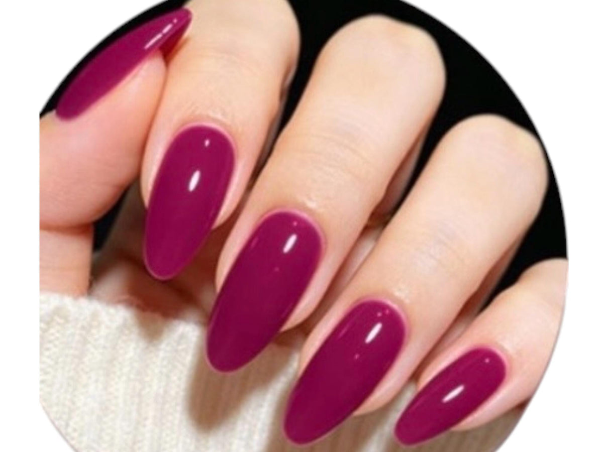 Berry Beautiful Nail Wraps No UV Gel