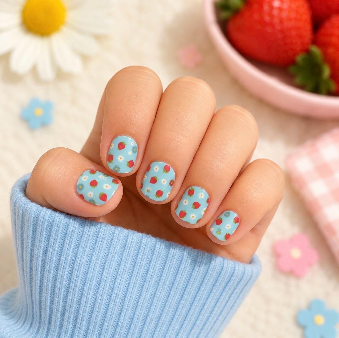 KIDS Nail Wraps- Berry Sweet