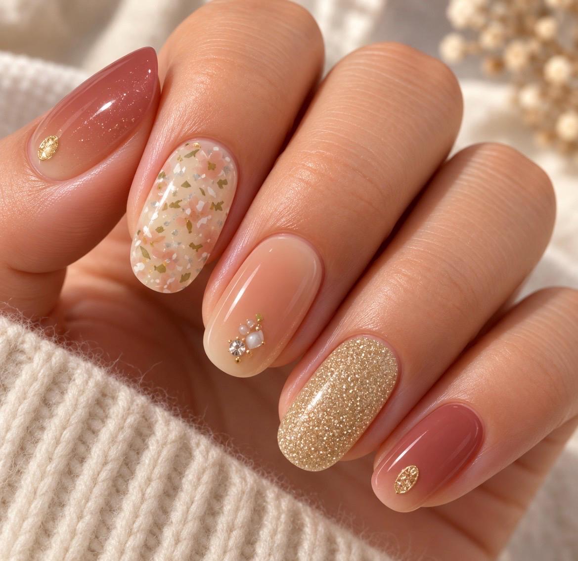 Celebration - Gel Nail Polish Strips: No UV Light Needed