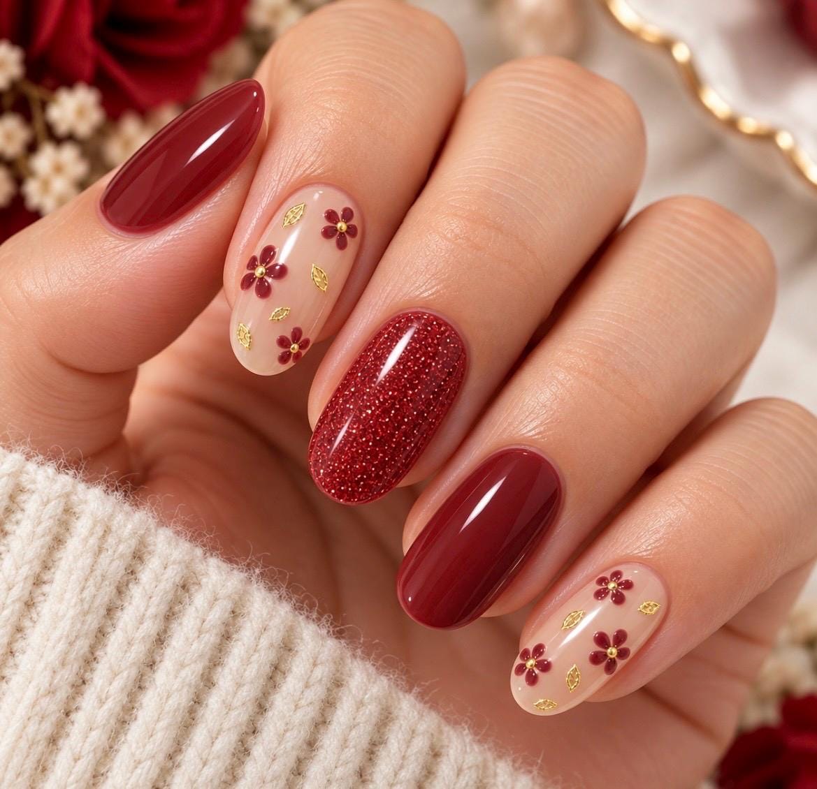 Rosewood Garden Nail Polish Strips: Non-Toxic Nail Art