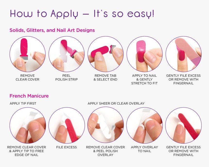 Crushed Merlot Glitter Nail Wraps No UV Gel