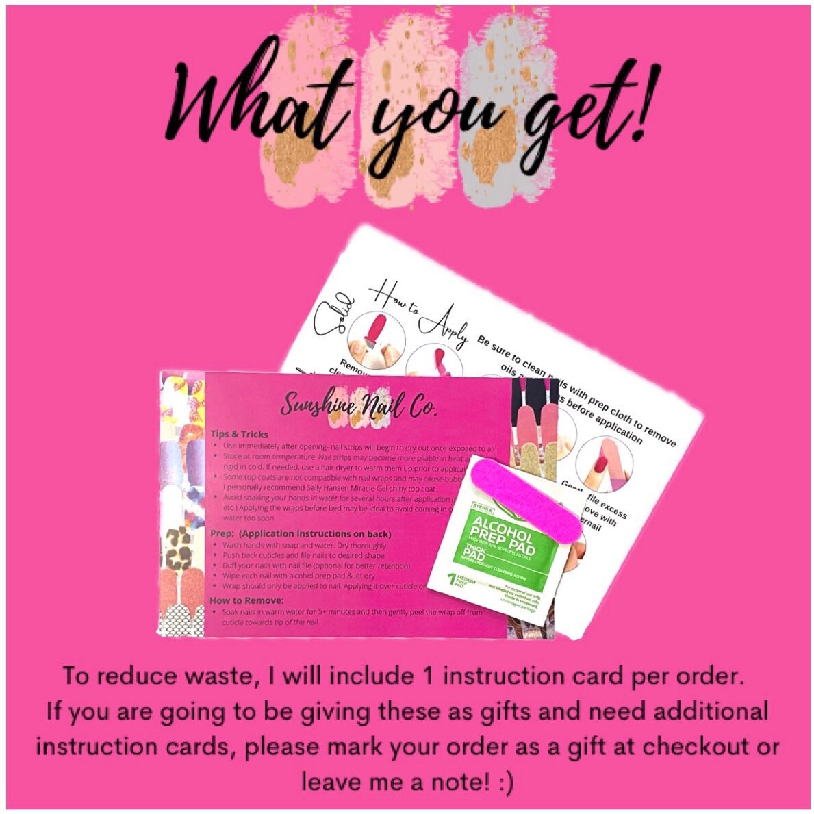 Celebration - Gel Nail Polish Strips: No UV Light Needed