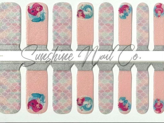 KIDS Nail Wraps- Mermaid