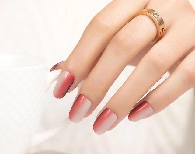 Ombré Wide Nail Wraps – 100% Non-Toxic Nail Strips