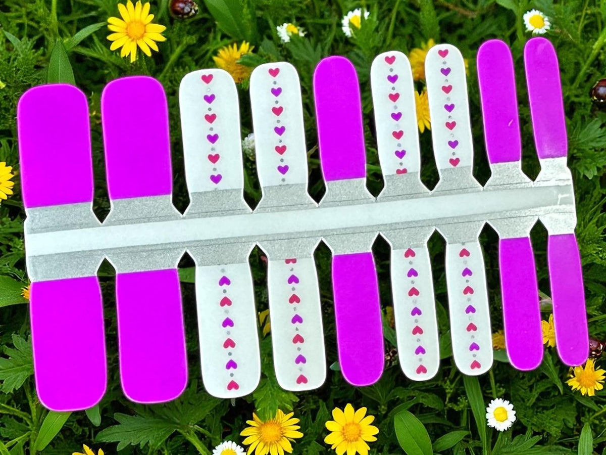 KIDS Nail Wraps- Love Line