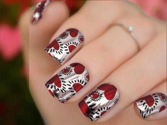Love Shock Metallic/Chrome Nail Wraps