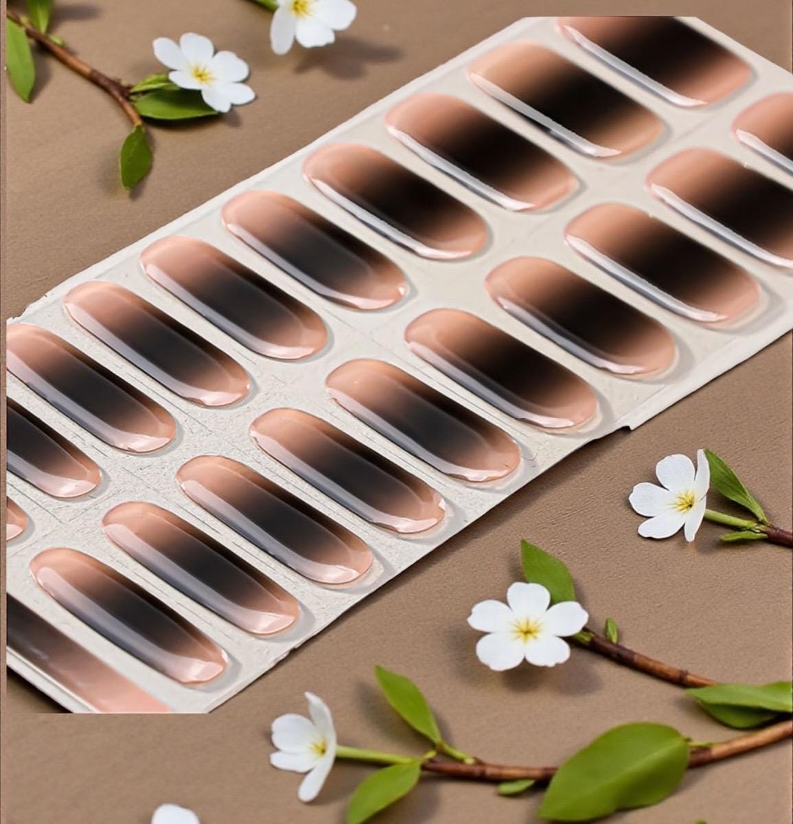Expresso Drift - Semi Cured Gel Nail Polish Strips: UV Light Required - Sold Separately
