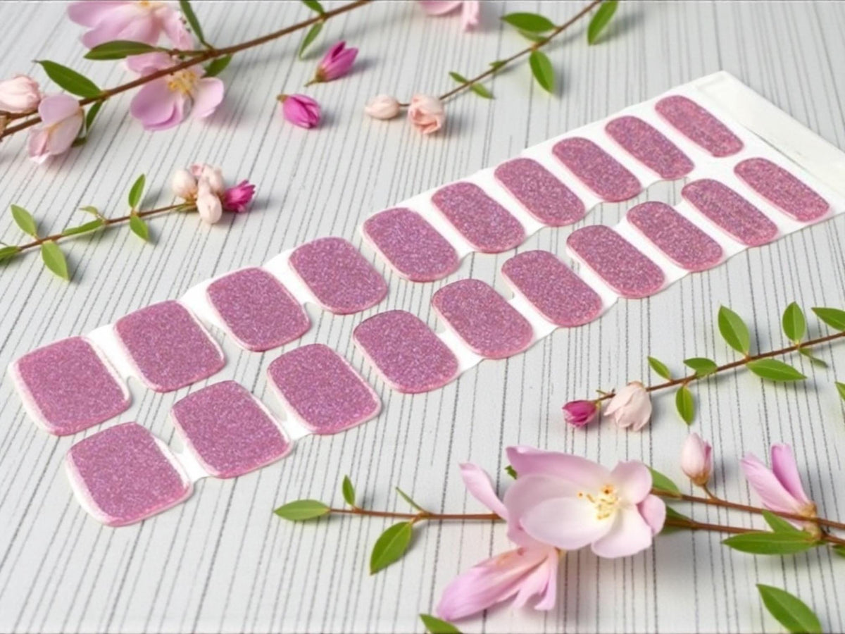 Fairy Dust Shimmer- Semi Cured Gel Nail Polish Strips: UV Light Required - Sold separately