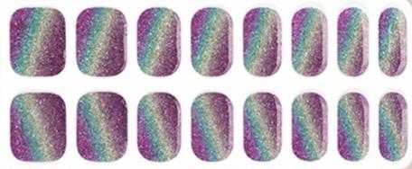 Fairy Fizz- Semi Cured Gel Nail Polish Strips: UV Light Required - Sold separately