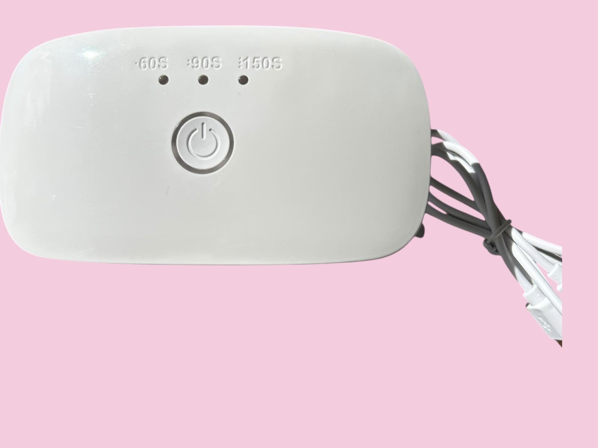 Mini UV Light-12W- with USB Cable - Cure Gel Polish and Nail wraps fast!