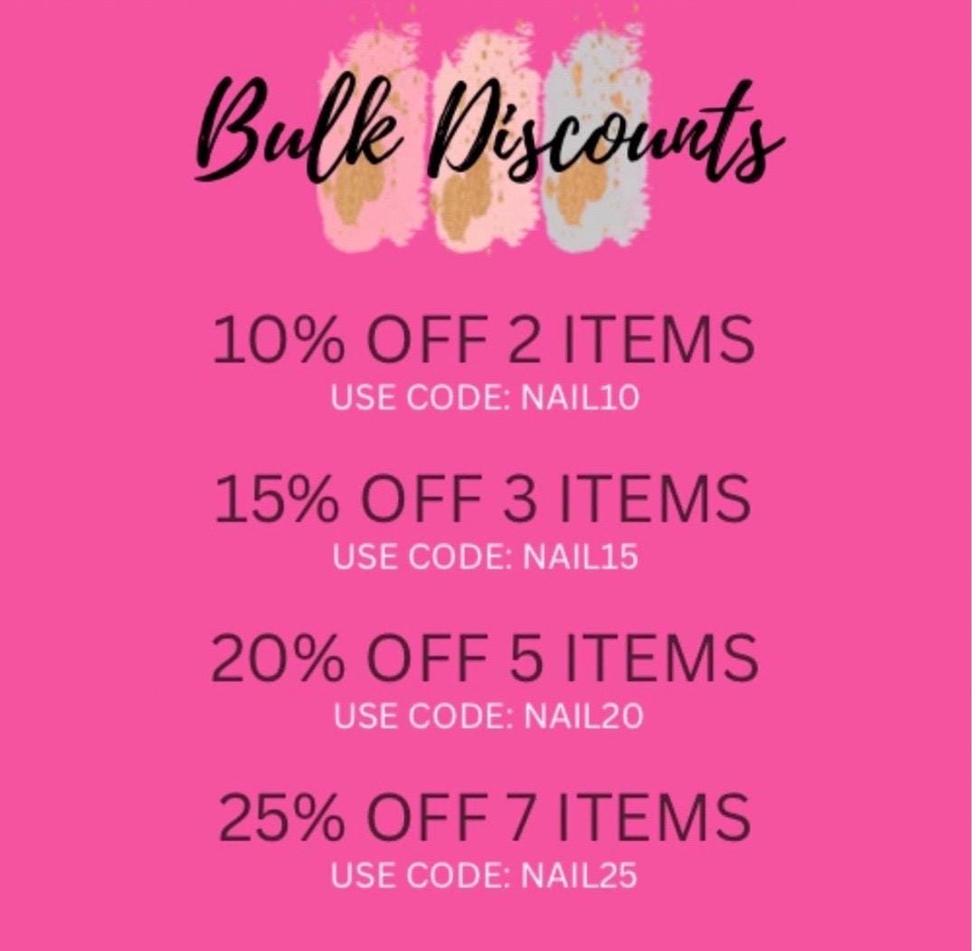Pastel Shades of Glitter Nail Wraps, 100% Nail Polish Stickers, Non-Toxic Nail Strips