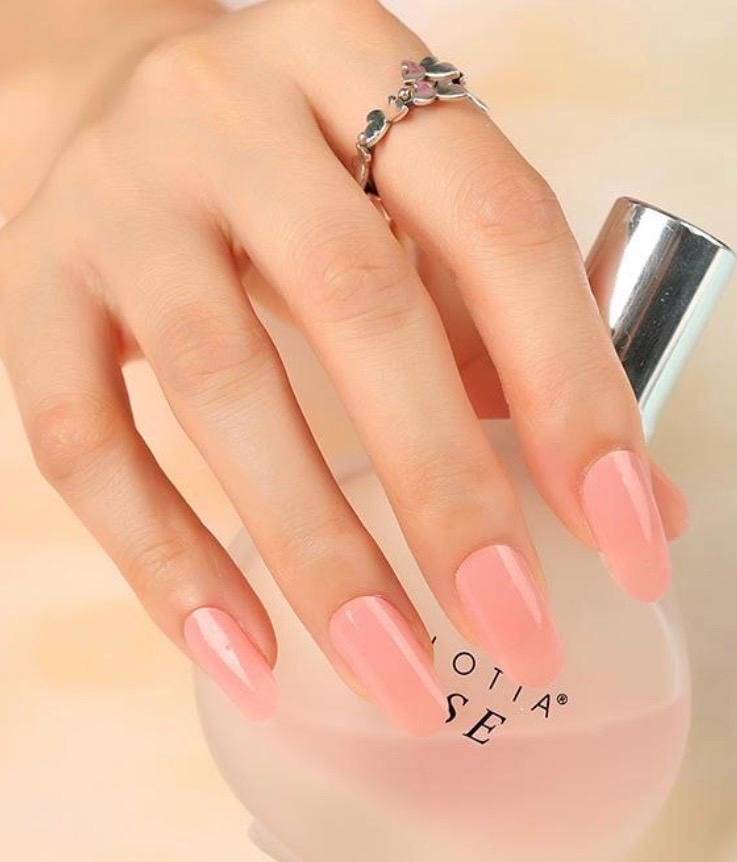Peachy Pink Pop WIDE Nail Polish Strips - Wide Nails, Non-Toxic