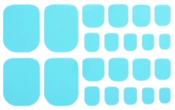 Aqua Toe Nail Polish Strips: Non-Toxic Nail Wraps
