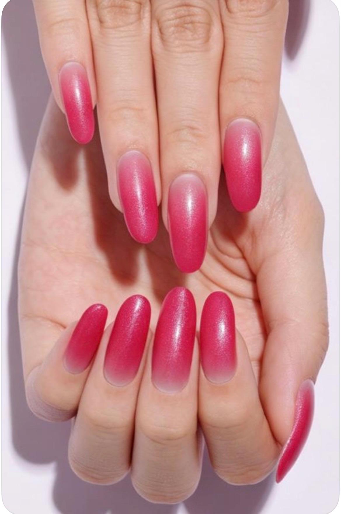 Berry Blush Fade Nail Polish Wraps: Transparent Non-Toxic easy to apply Nail Stickers