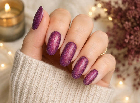Gilded Rose Shimmer Nail Polish Strips: Non-Toxic Nail Wraps