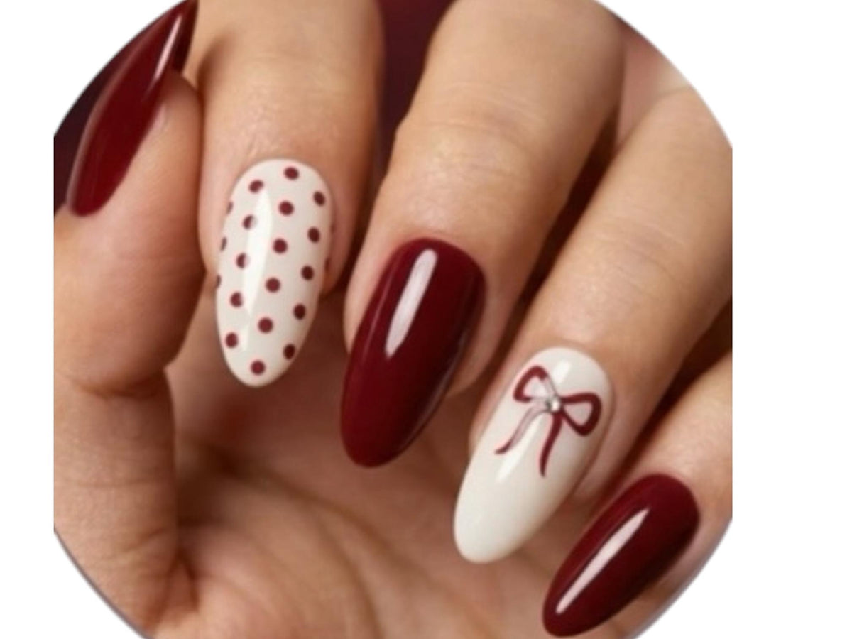 Coquette Cherry Nail Wraps No UV Gel