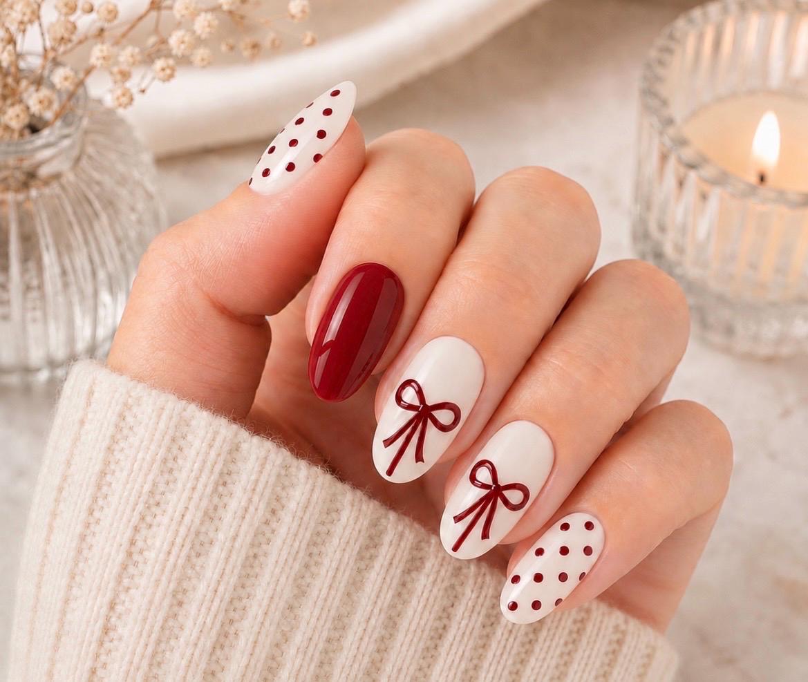 Coquette Cherry Nail Wraps No UV Gel