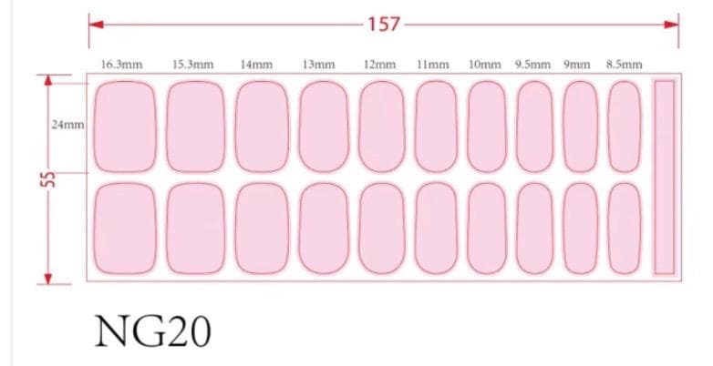 Shift Happens-Semi Cured Gel Nail Polish Strips: UV Light Required - Sold Separately