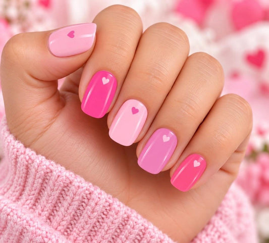 Tickled Pink Nail Polish Strips: Non-Toxic Nail Wraps